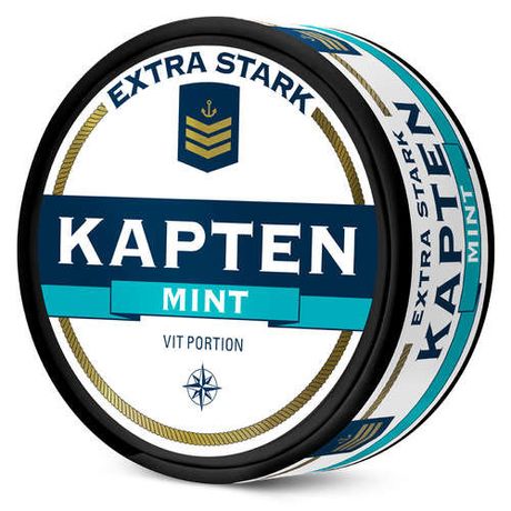 Kapten Vit Mint Extra Stark